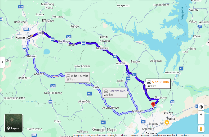 Map Location and Directions